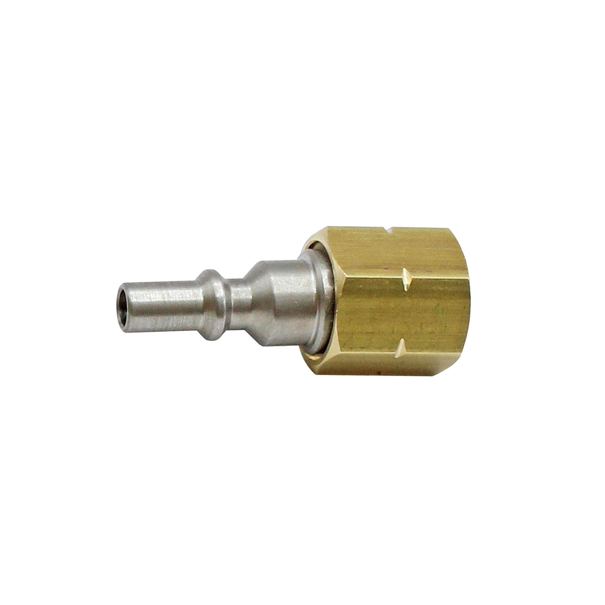 Plug, for mounting on the burner, oxygen, connection G 1/4 - Riegler 151406