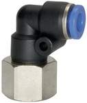 Riegler 109369.Push-in L-fitting »Blue Series«, rotating, G 1/4 i.