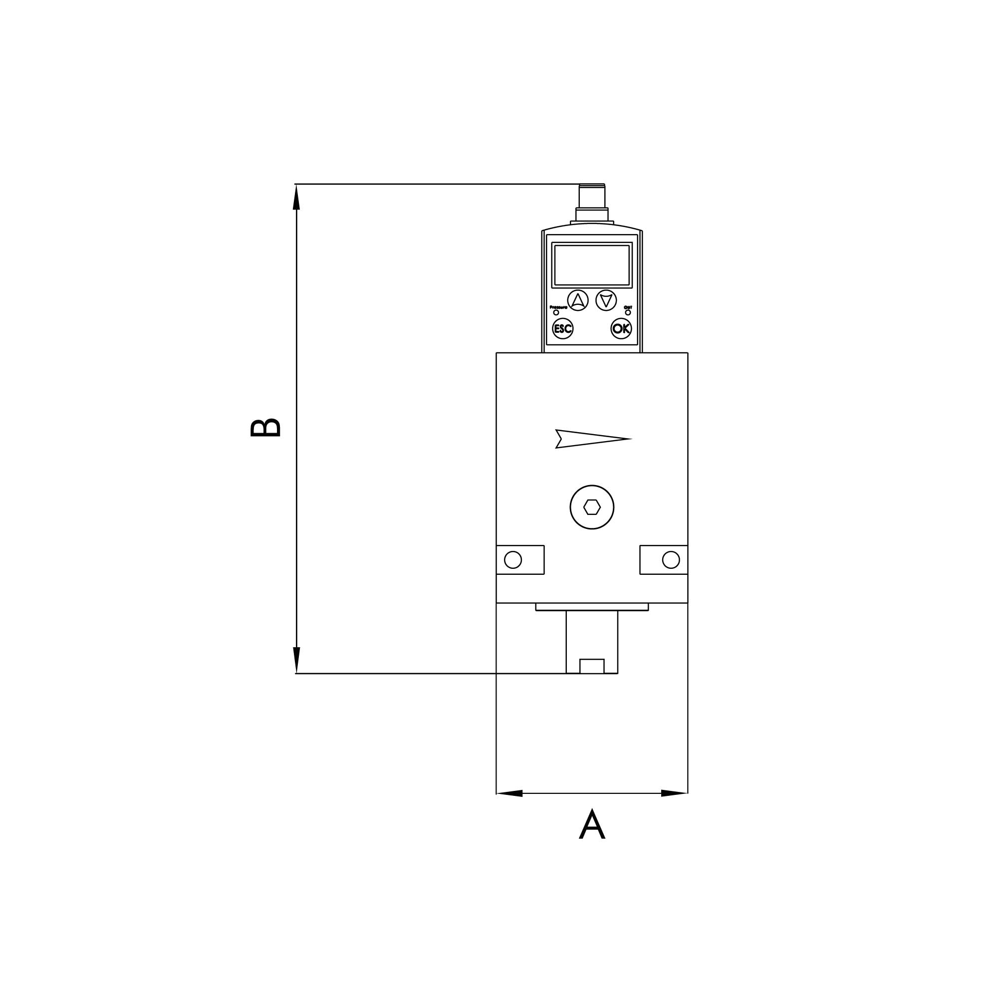 Prop. prec. regulator REGTRONIC NEW DEAL, G 1, display, IO-Link - Riegler 153036