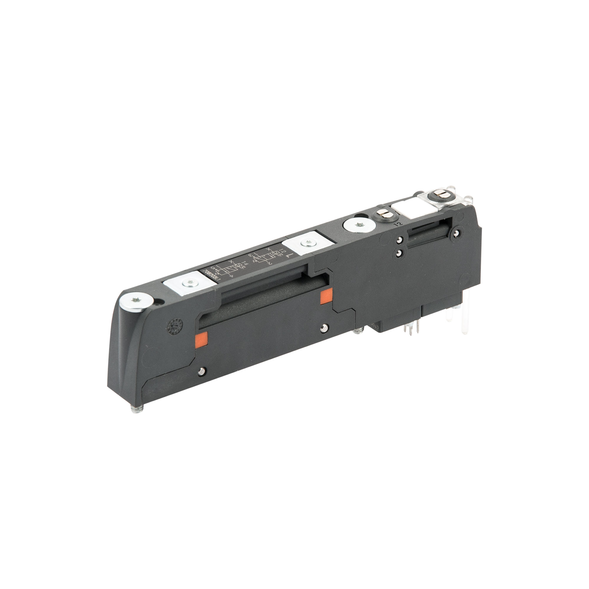 Valve EB 80, 5/3-way mid-position closed, man. control monostable - Riegler 153117