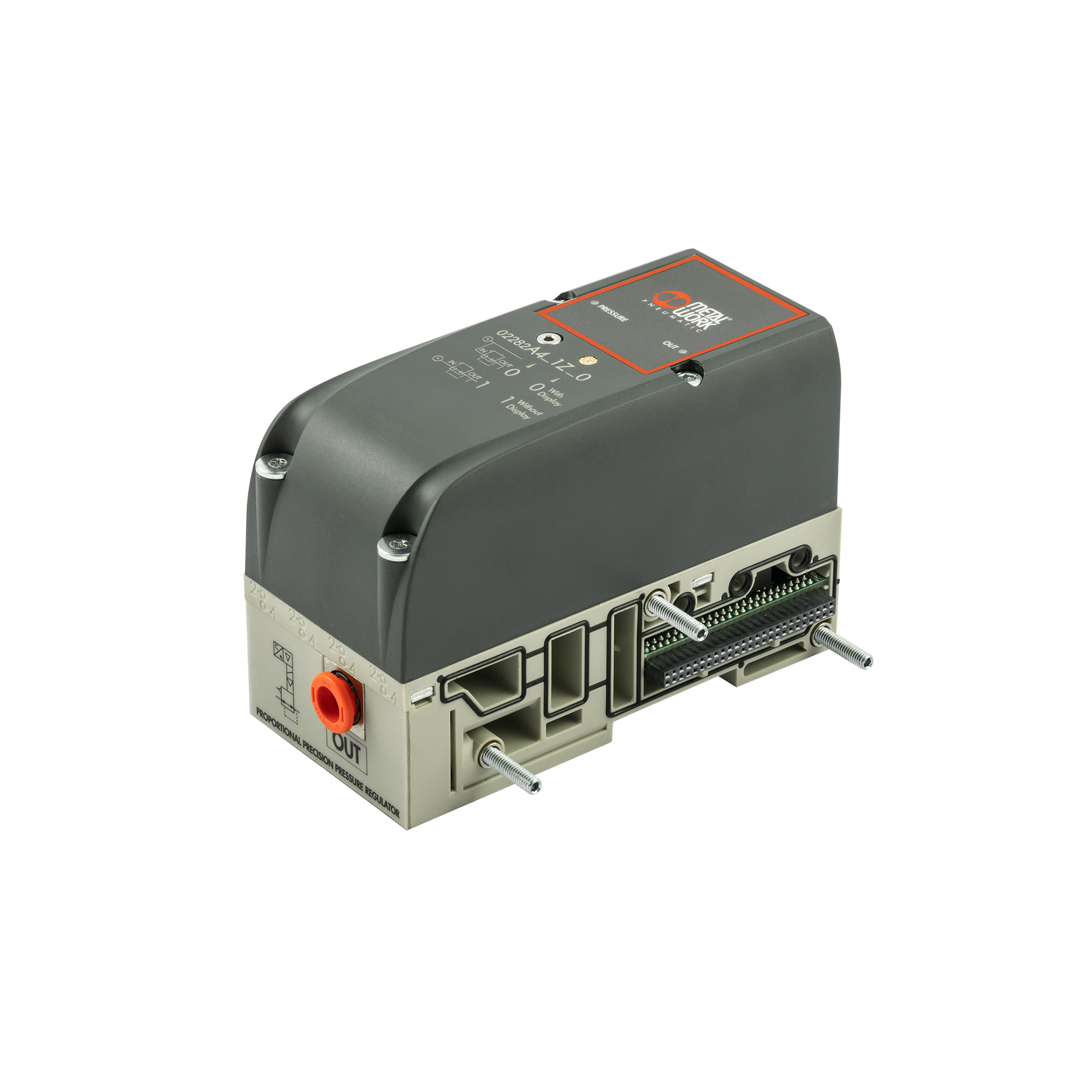 Prop. press. regulator EB 80, fieldbus, port 1 unreg., no display - Riegler 153151