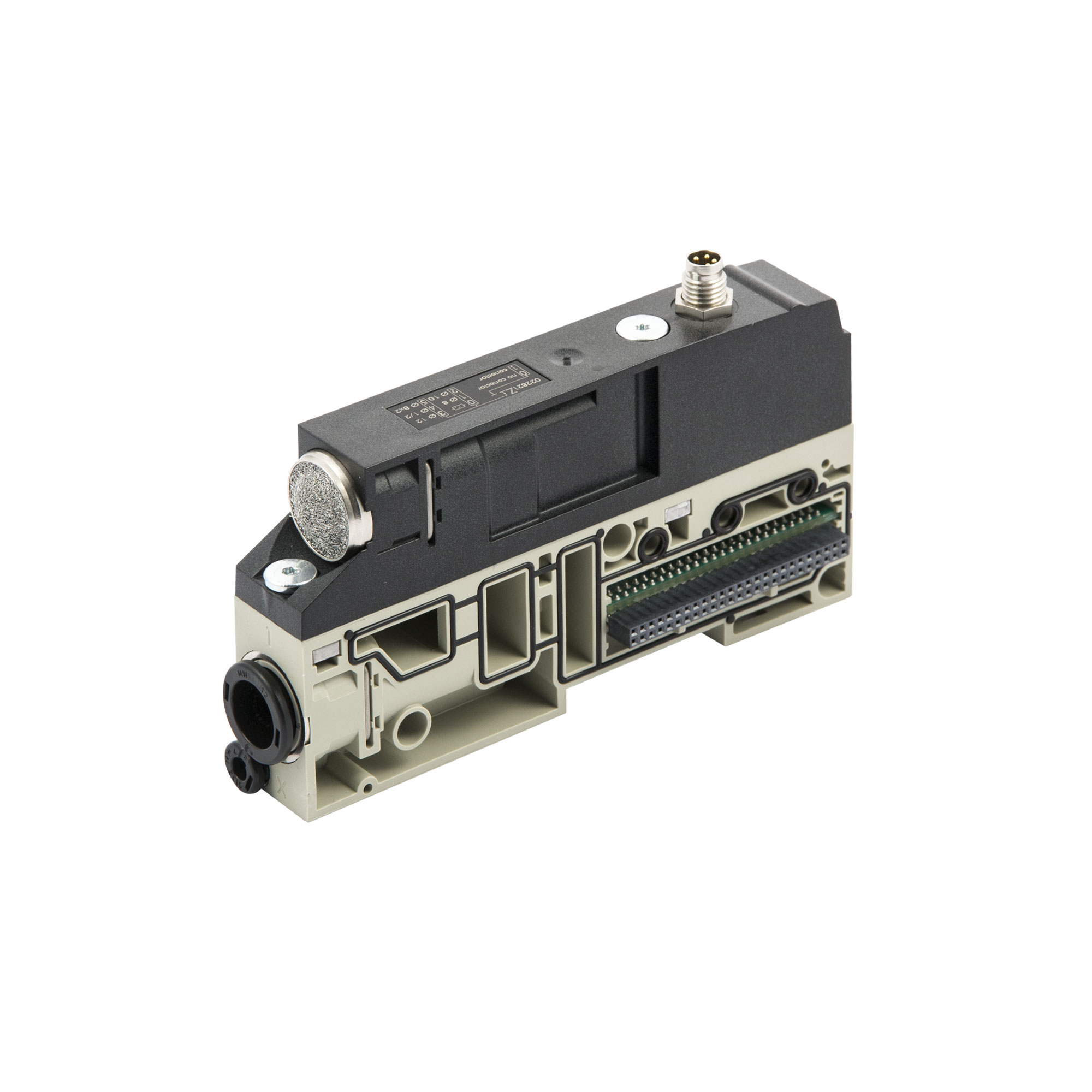 Int. support EB80, Ø10, silenced, 3/5 sect., with power supply - Riegler 153194