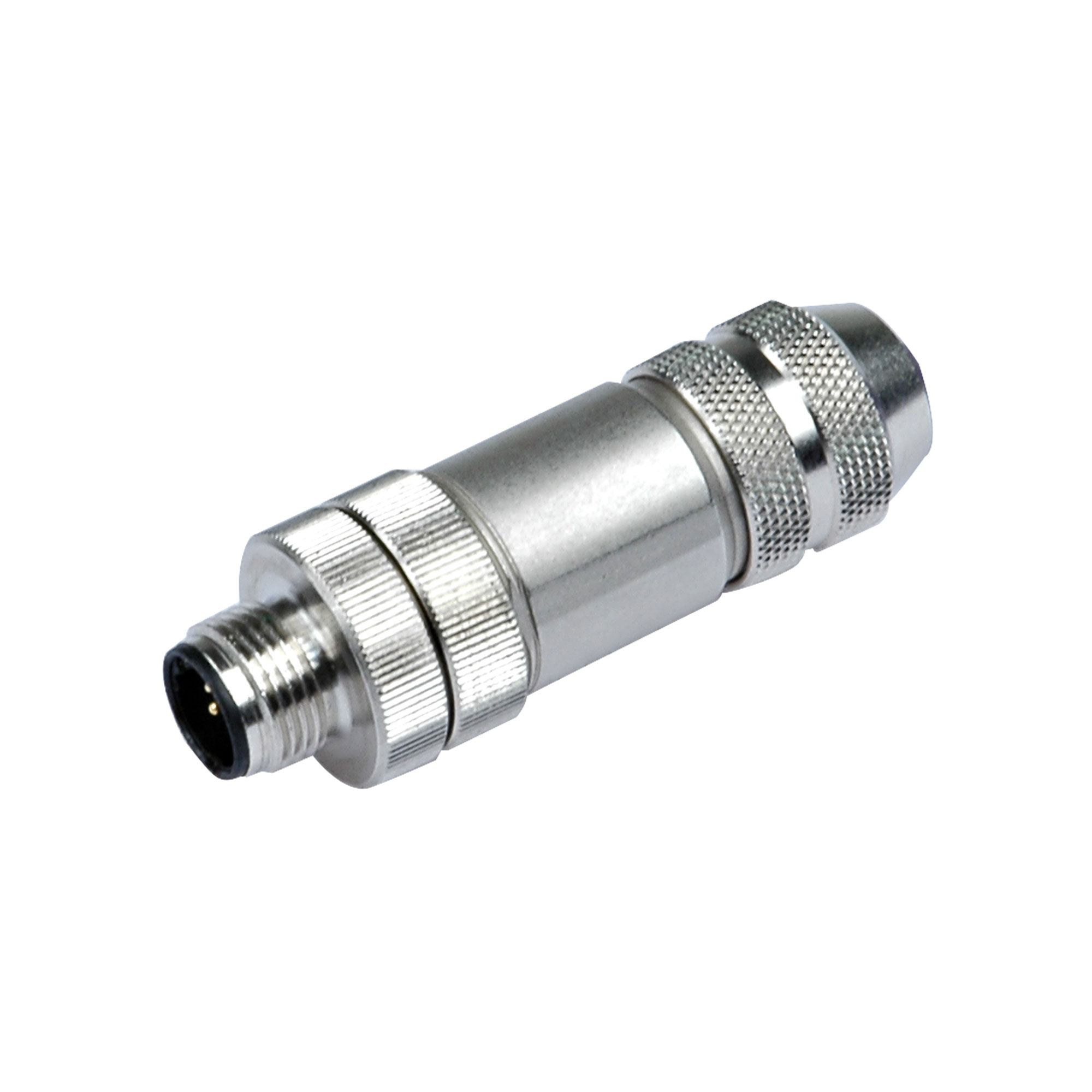 M12 Stecker 0°, für Profibus-DP, 5-polig, B-kodiert - Riegler 153743