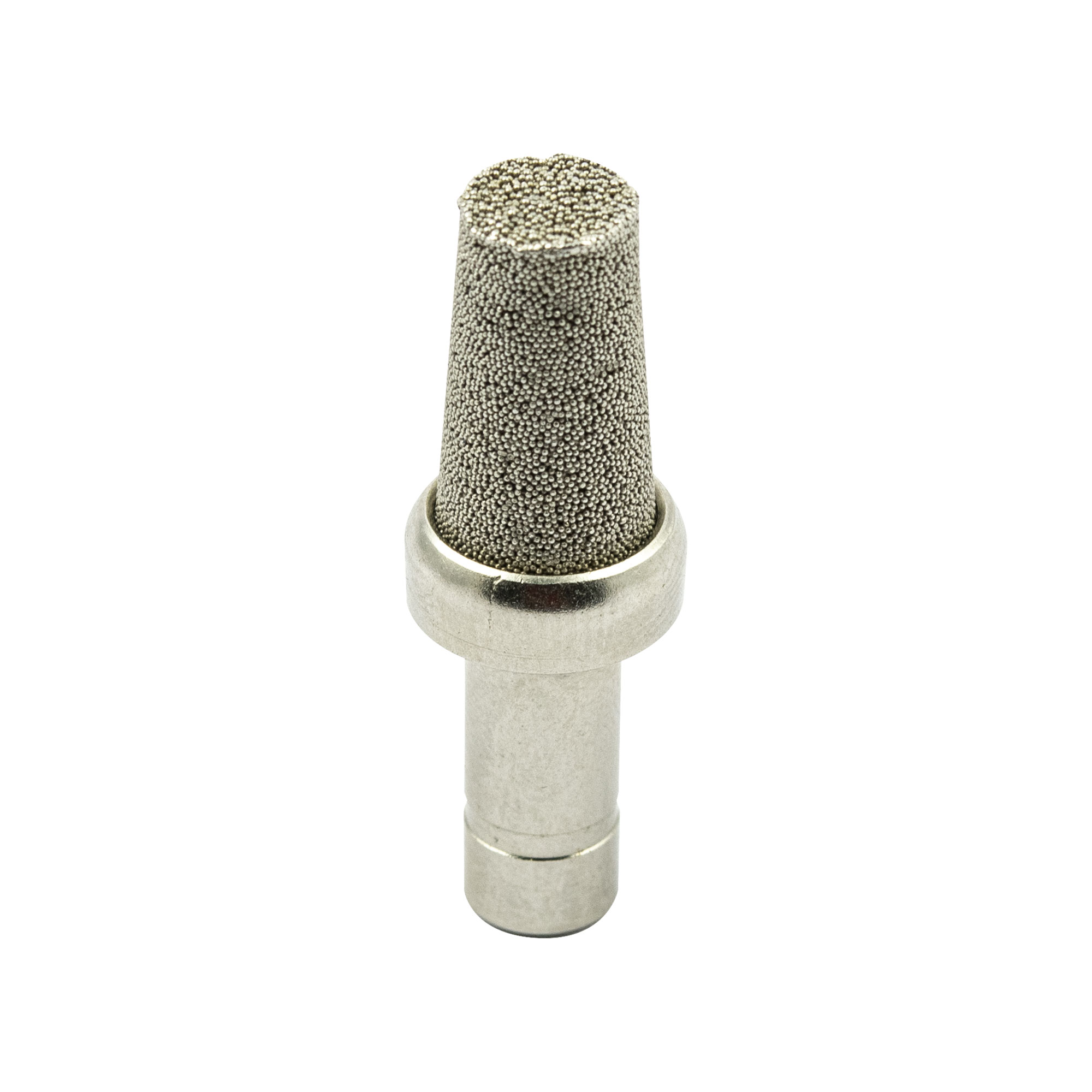 Sinterbronce-Schalldämpfer mit Stecknippel, Ø 12 mm - Riegler 153756