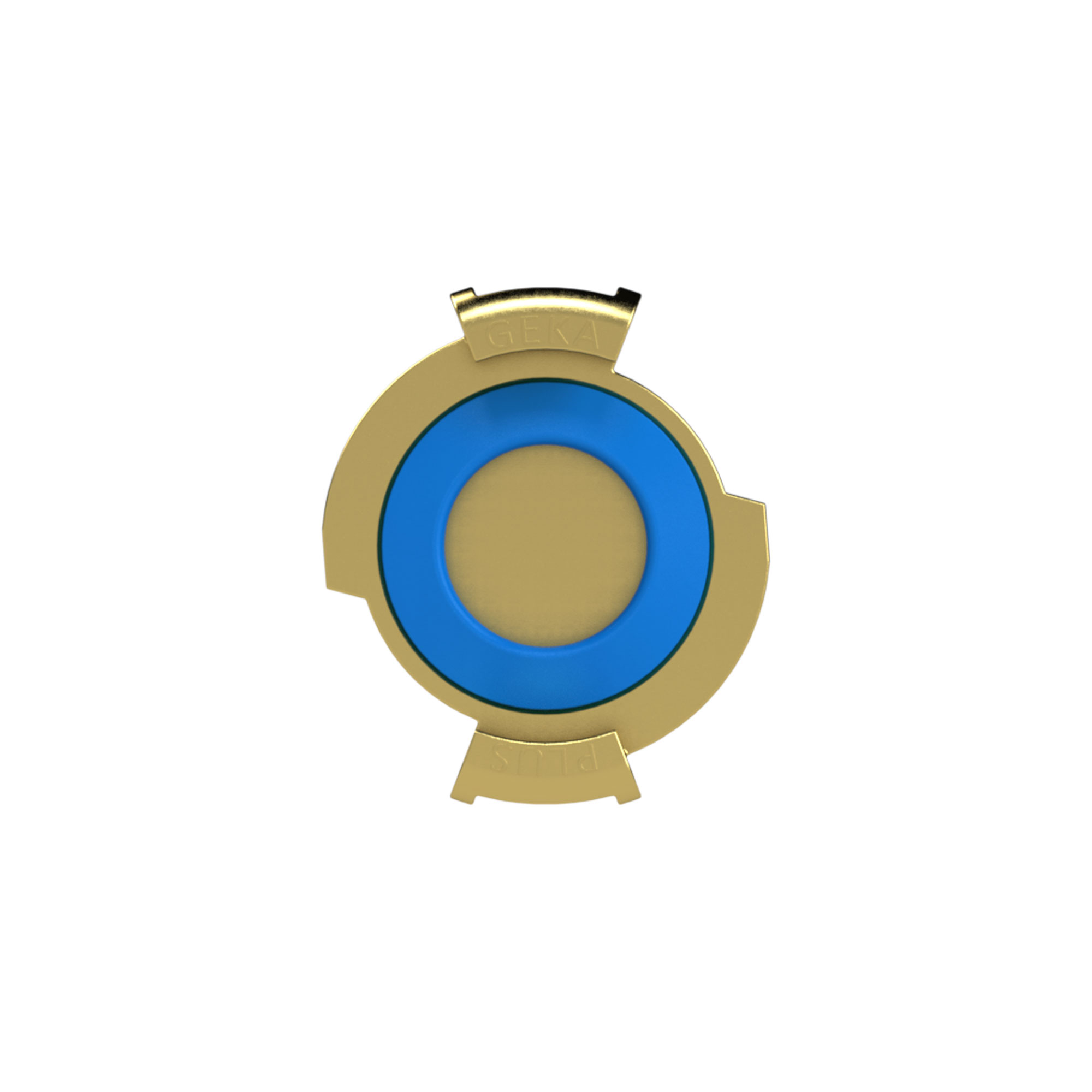 GEKA blind coupling, for potable water, lead-free brass - Riegler 154166