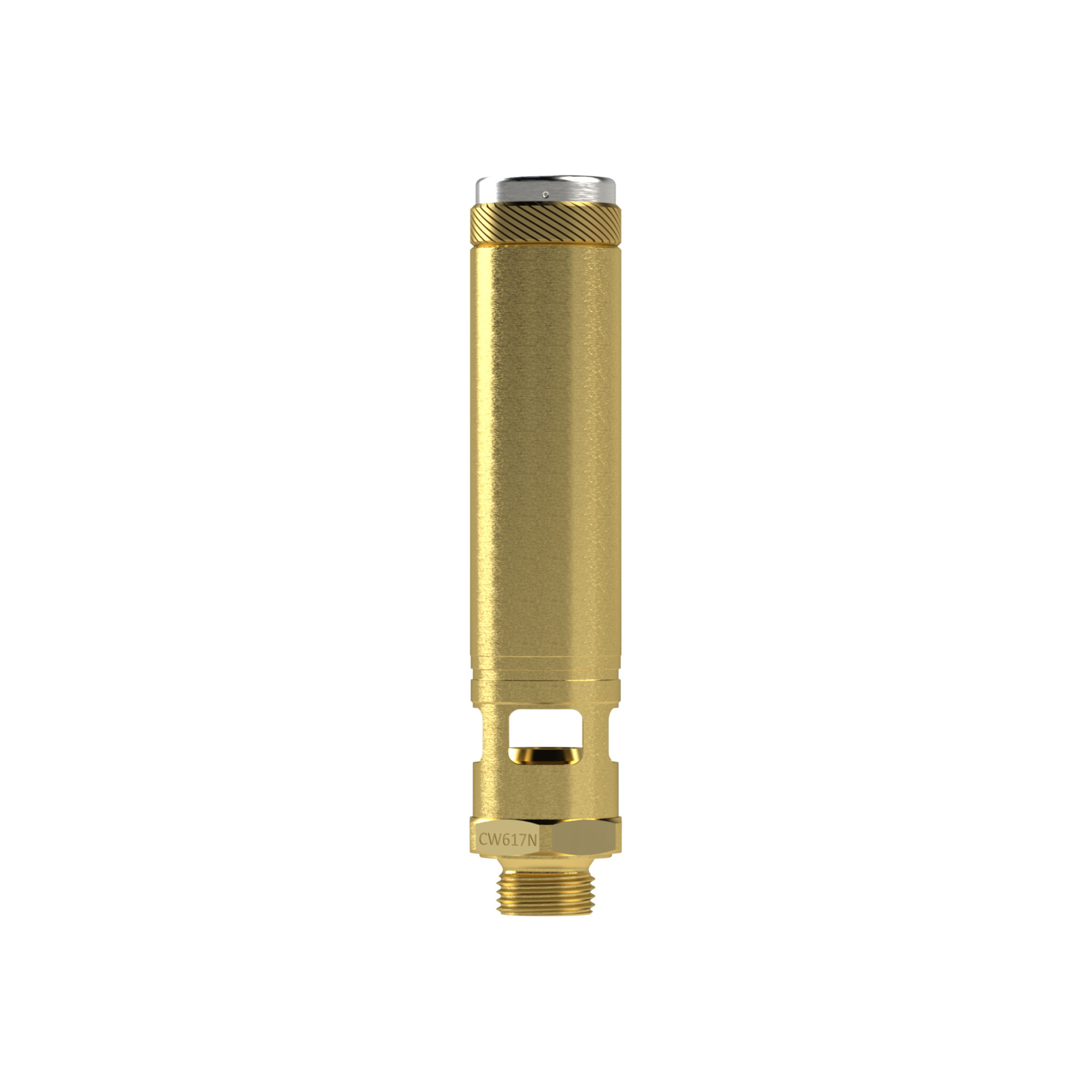 High-performance safety val., br, G 2, re. pressure 2,5 bar - Riegler 154841