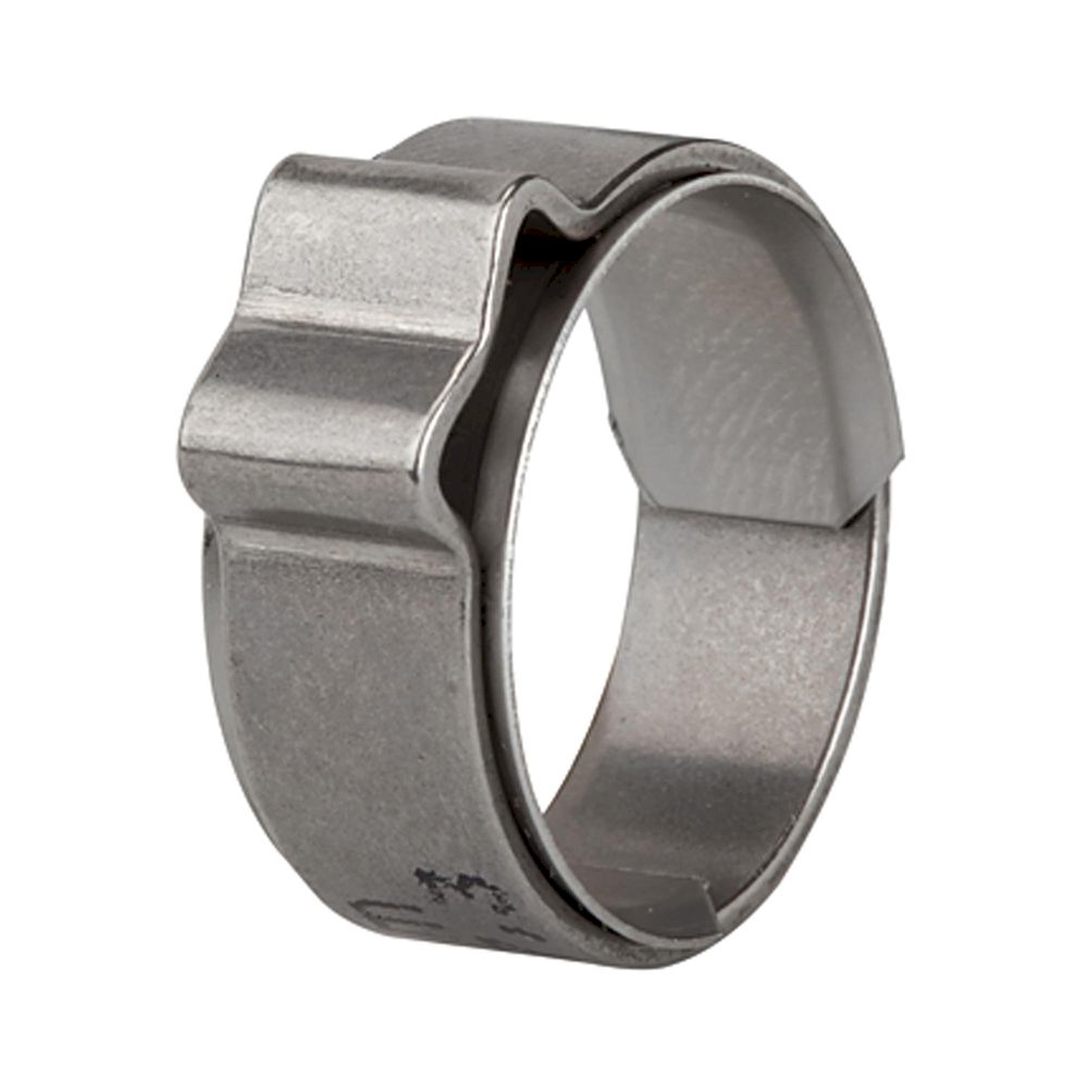 Riegler 114177. 1-Ohr-Schl.klemme, Einlagering, ES (W4), Spannbereich 10,0-11,5mm