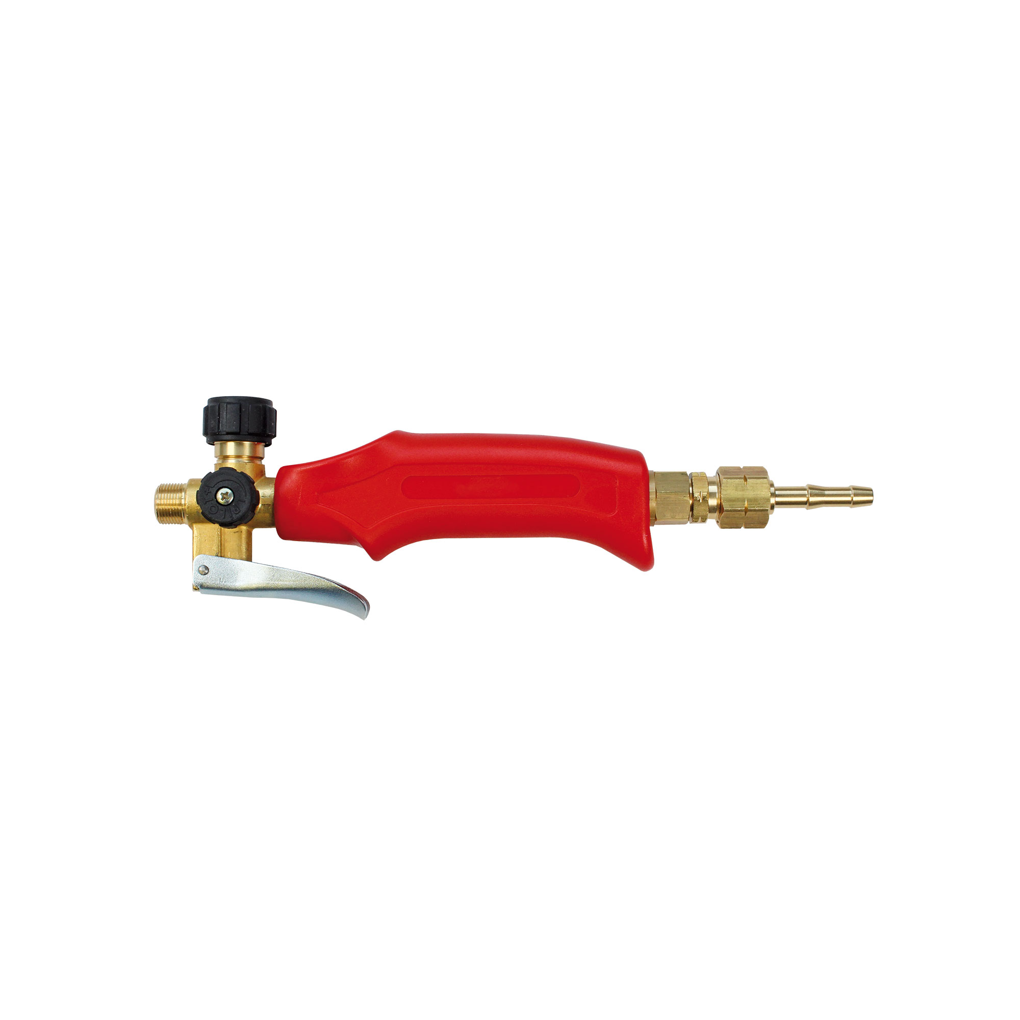 Handle with lever and regulation, plastic, M14x1, G 3/8 LH - Riegler K2683