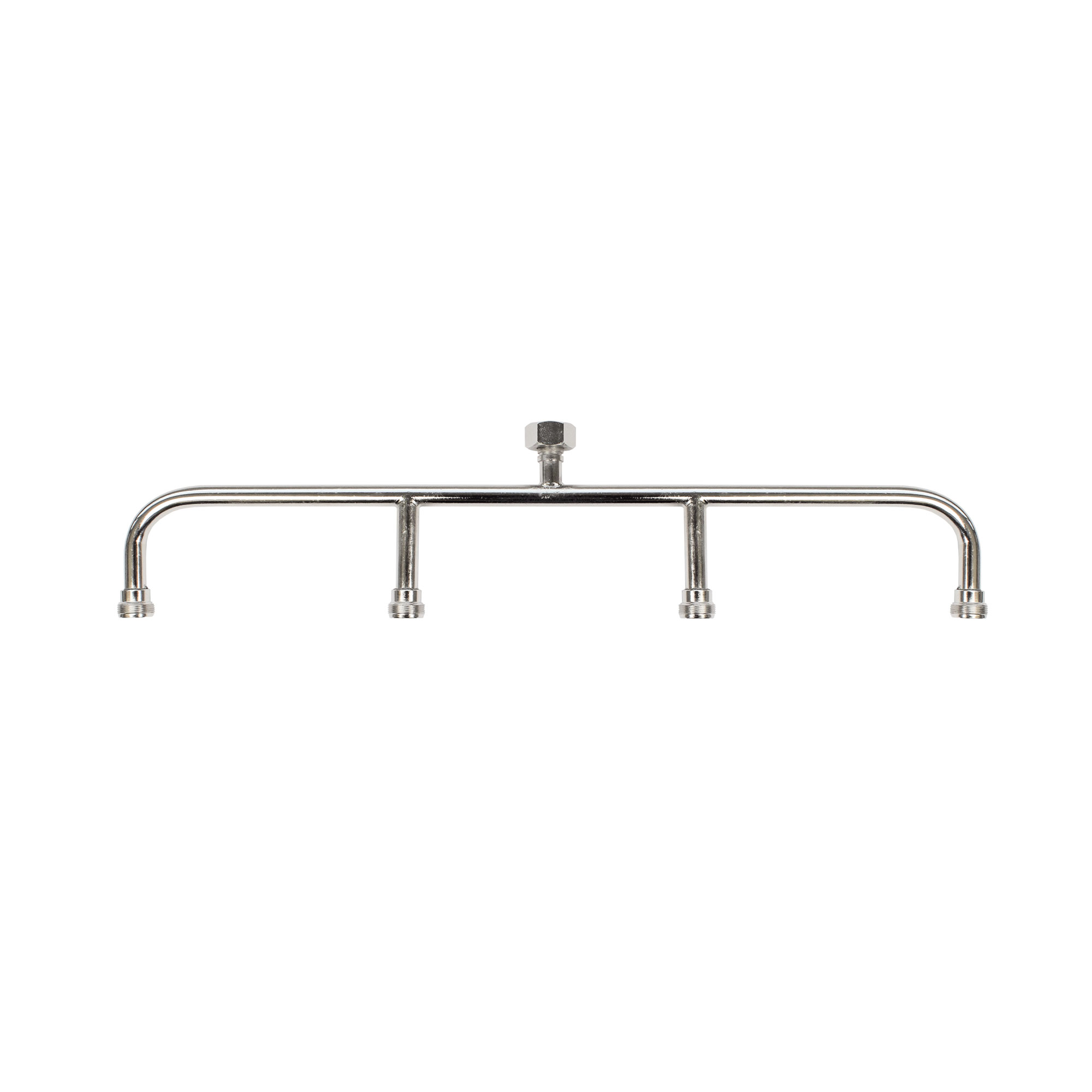 Distributor pipe, 4-fold, M20x1, a/f11, exit gap 148 mm - Riegler 155109