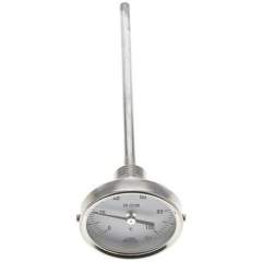 Wika TW 10063200 Bimetallthermometer, waagerecht D63/0 bis +100°C/200mm