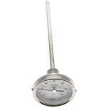 Wika TW 12063200 Bimetallthermometer, waagerecht D63/0 bis +120°C/200mm