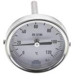 Wika TW 1206363 Bimetallthermometer, waagerecht D63/0 bis +120°C/63mm