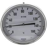 Wika TW 160160160 Bimetallthermometer, waagerecht D160/0 bis +160°C/160mm