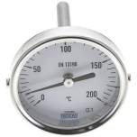 Wika TW 2006363 Bimetallthermometer, waagerecht D63/0 bis +200°C/63mm