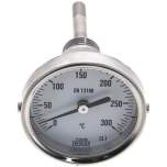Wika TW 3006363 Bimetallthermometer, waagerecht D63/0 bis +300°C/63mm