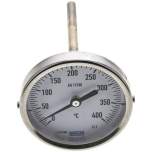 Wika TW 40080100 Bimetallthermometer, waagerecht D80/0 bis +400°C/100mm