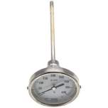 Wika TW 40080200 Bimetallthermometer, waagerecht D80/0 bis +400°C/200mm