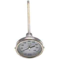 Wika TW 40080200 Bimetallthermometer, waagerecht D80/0 bis +400°C/200mm