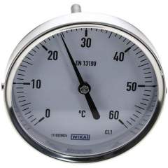 Wika TW 60100100 Bimetallthermometer, waagerecht D100/0 bis +60°C/100mm