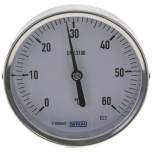 Wika TW 6010063 Bimetallthermometer, waagerecht D100/0 bis +60°C/63mm