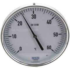 Wika TW 60160160 Bimetallthermometer, waagerecht D160/0 bis +60°C/160mm
