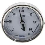 Wika TW 608063 Bimetallthermometer, waagerecht D80/0 bis +60°C/63mm