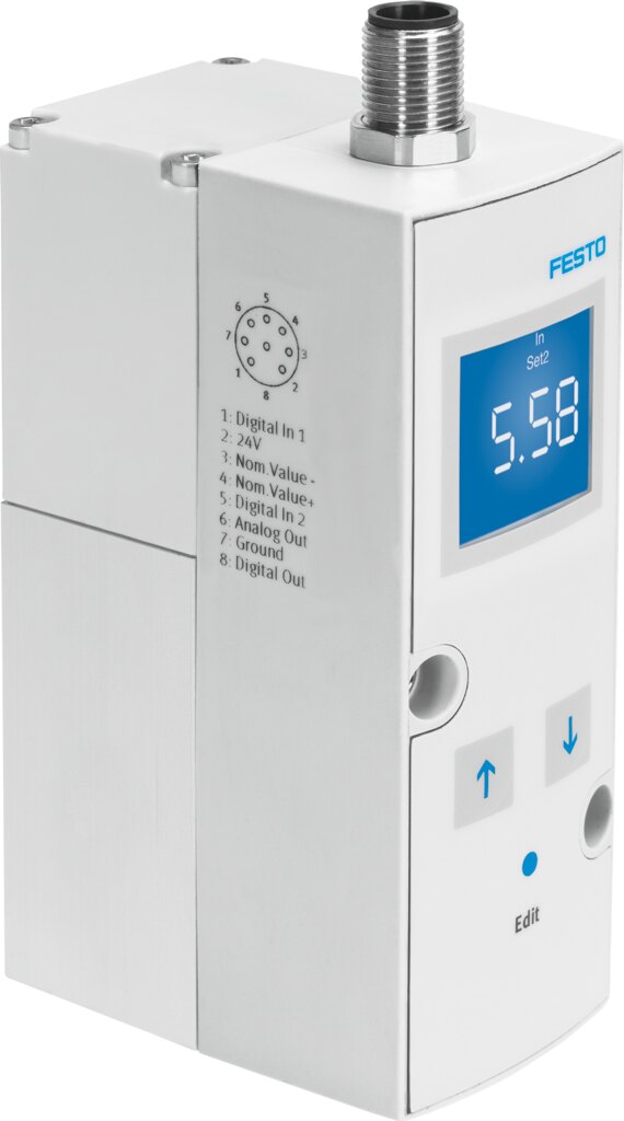 Proportional-Druckregelventil VPPM-8F-L-1-F-0L6H-A4P-S1C1 - Festo 571284