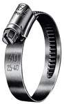 Riegler 114231.Worm thread hose clamp, Stainless steel 1.4401 (W5), 32.0-50.0 mm