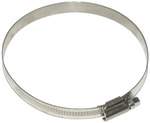 Riegler 115465.Worm thread - hose clamp »blow line«, Chrome steel,  50.0 - 70.0