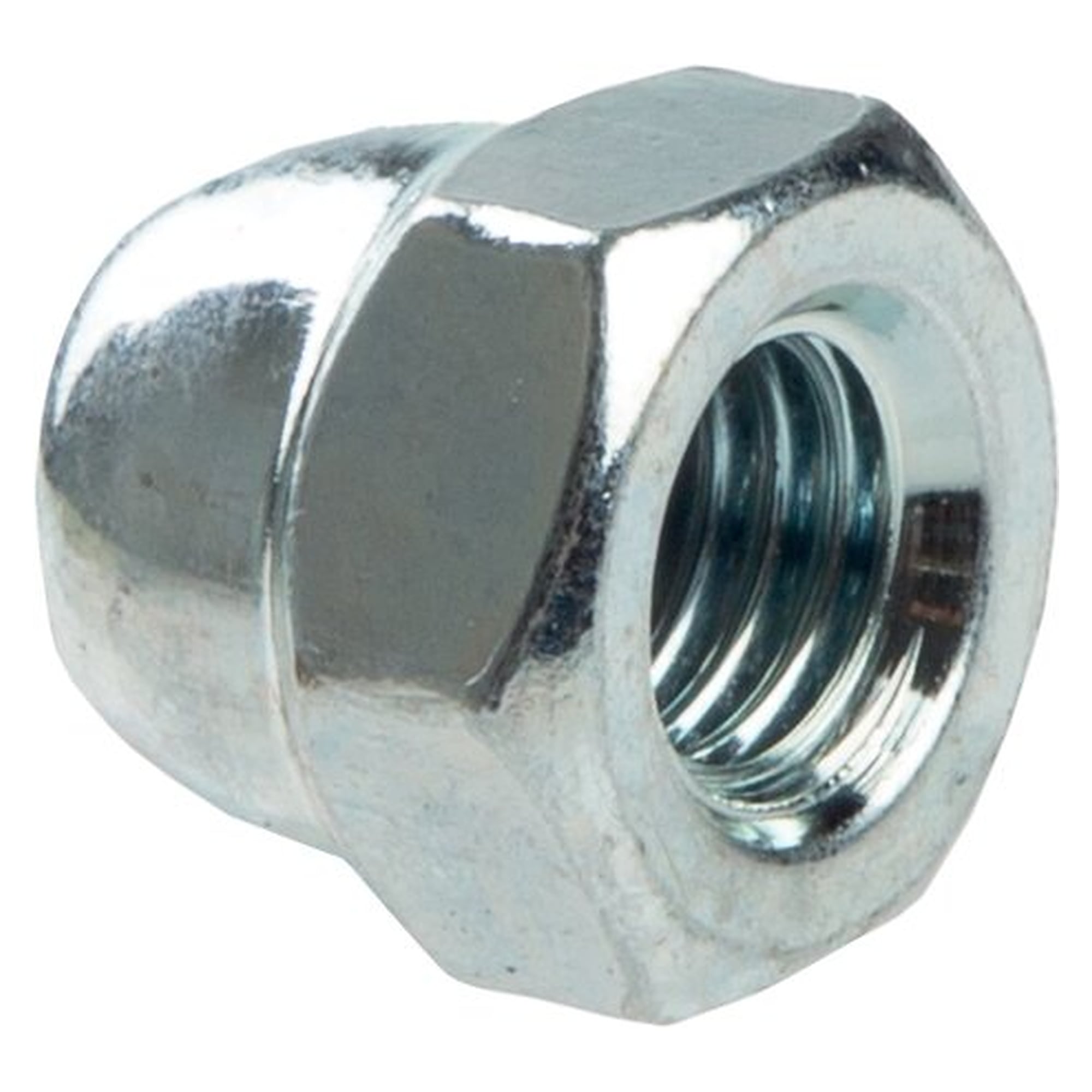 Hutmutter, hoch, DIN 1587, M 10, Stahl verzinkt 6, D M 10, Dk 16,0 mm