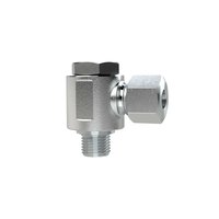 Riegler 158848.Pivoting angled fitting, M12x1.5 o., Pipe exterior Ø 6