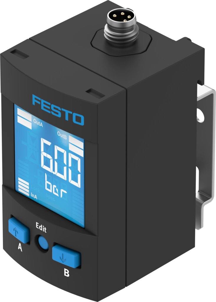 Drucksensor SPAU-B11R-W-Q6D-L-PNLK-PNVBA-M8U - Festo 610878