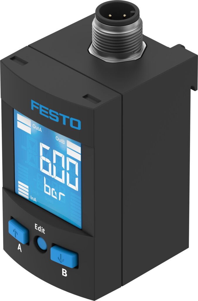 Drucksensor SPAU-B11R-T-G18FD-L-PNLK-PNVBA-M12U - Festo 594864