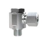 Riegler 158874.Pivoting angled fitting, G 3/4 o., Pipe exterior Ø 20