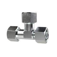 Riegler 159054.Adjustable L screw connection, Pipe ext. Ø 20, galvanised steel