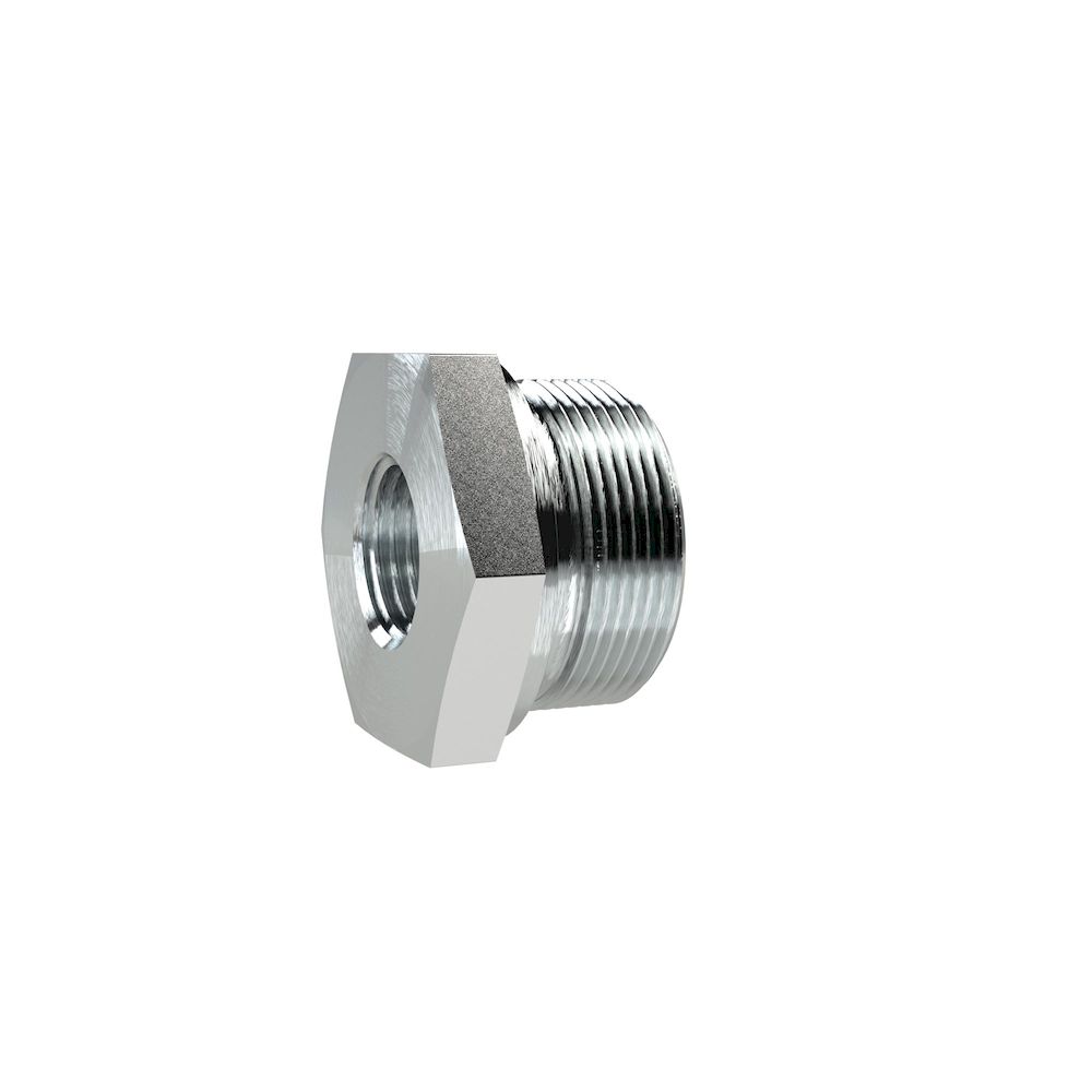 Riegler 159101.Long reducer, G 1/2 o., G 1 1/4 i., AF1 55, galvanised steel