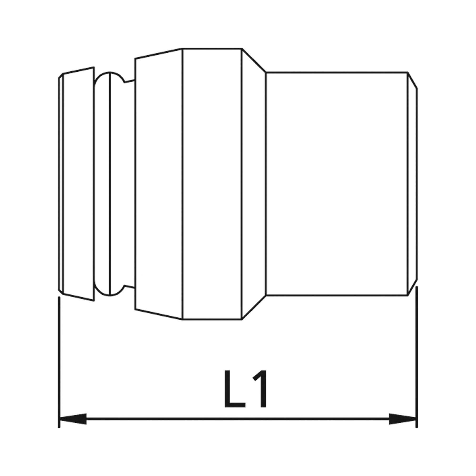 Verschlussstopfen, Rohr-Außen-Ø 20 mm, PN max. 400 bar - Riegler 159384
