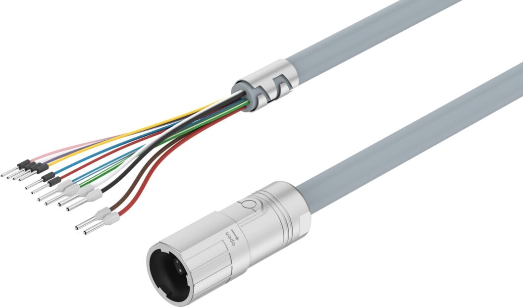 Motor cable NEBM-M17G12-EH-10-Q6N-LE12 - Festo 8195457