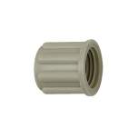 Riegler 110822.Knurled nut, M16x1.5, for hose 8/10 mm, PP