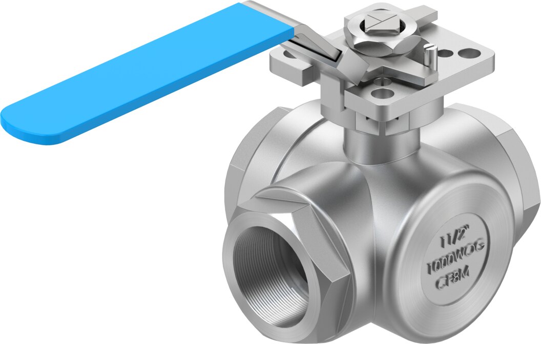 Kugelhahn VZBE-11/2-T-63-F-3T-F0507-M-V15V15 - Festo 8096957