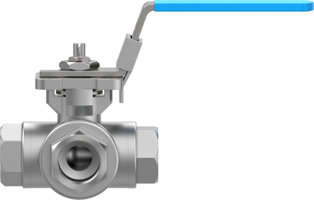 Kugelhahn VZBE-1/2-T-63-F-3L-F04-M-V15V15 - Festo 8096945