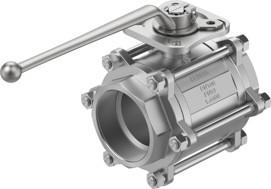 Kugelhahn VZBE-4-T-63-T-2-F1012-M-V15V16 - Festo 8096673