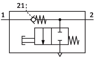 Rückschlagventil VBNF-LBA-G18-Q4-F1A - Festo 8193272