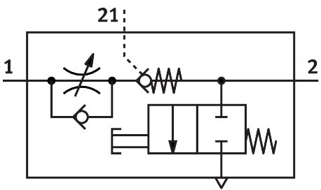 Drossel-Rückschlagventil VFOF-CE-BAH-Q6-Q6 - Festo 8193267