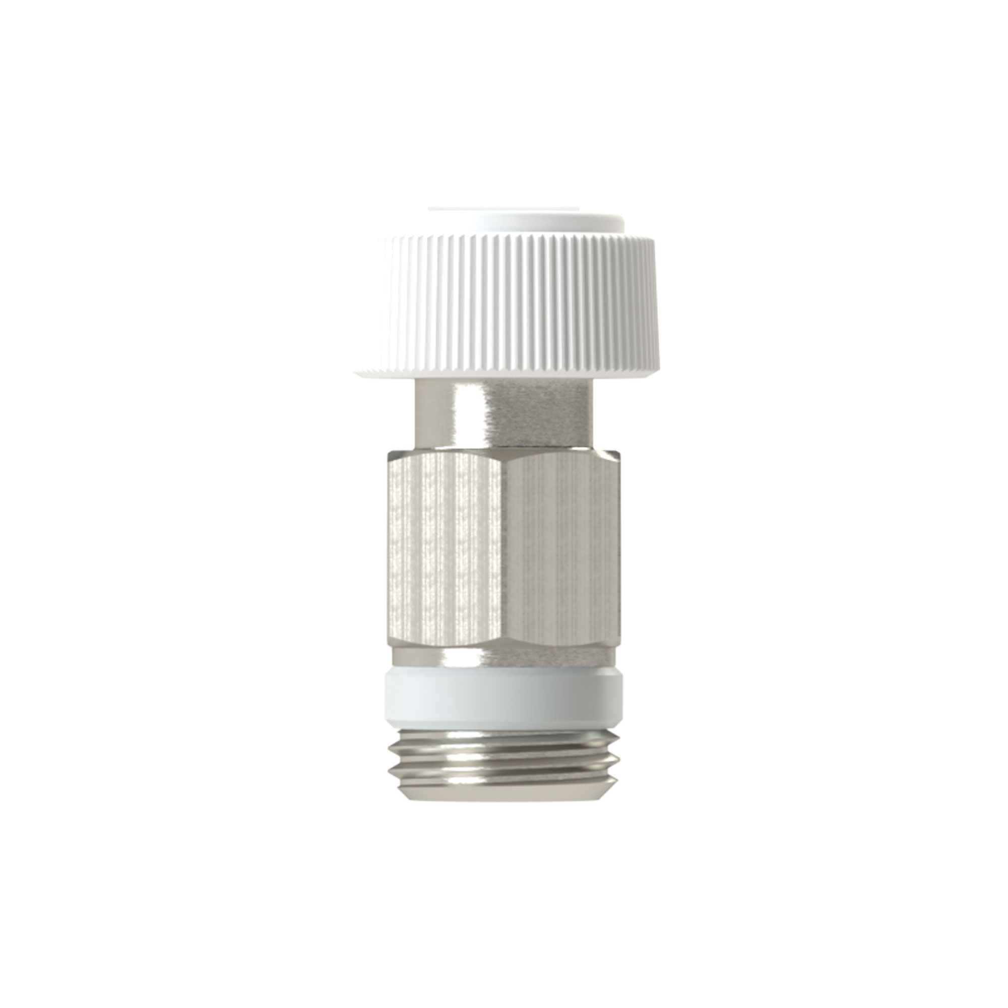 Venting valve, chrome-plated brass, G 1/4, 10 bar - Riegler 163000