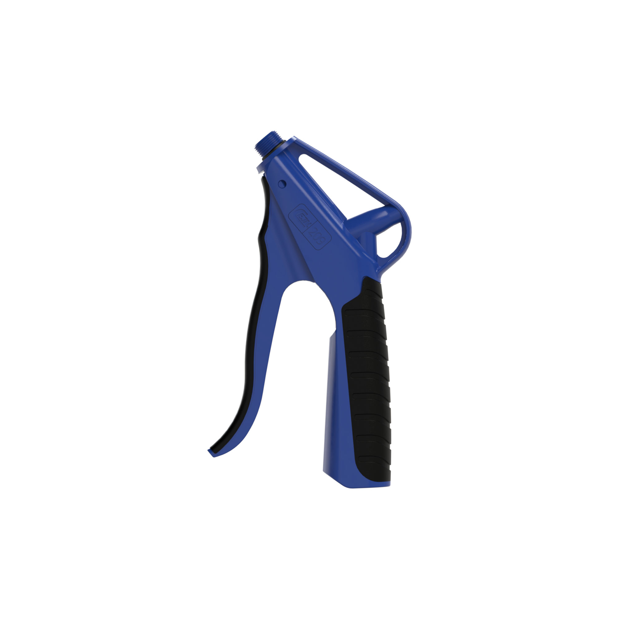 Metering basic blow gun w/o nozzle, POM, Rc 1/4 ET, Rc 1/4 IT - Riegler 163275