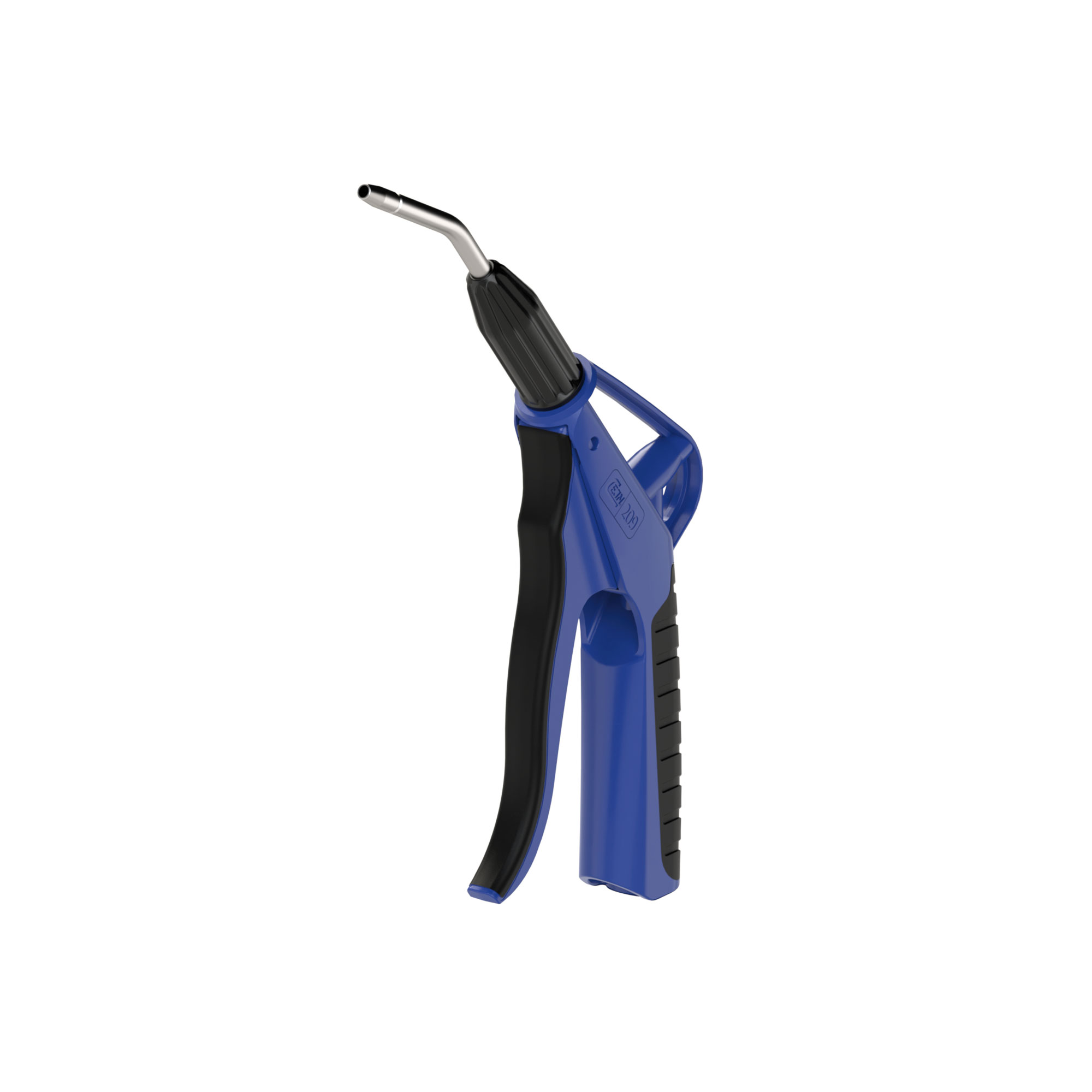 Blow gun, pressure regulation, POM, 90 mm pipe, Rc 1/4 IT - Riegler 163276