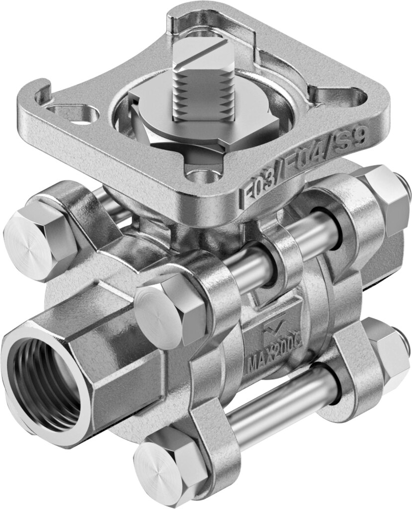 Kugelhahn VZBE-1/4-WA-63-T-2-F0304-V15V15 - Festo 8089038