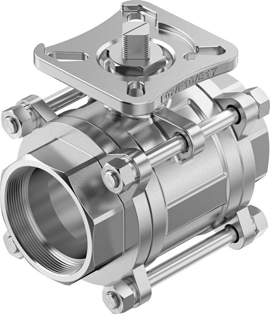 Kugelhahn VZBE-21/2-WA-63-T-2-F0710-V15V15 - Festo 8089046