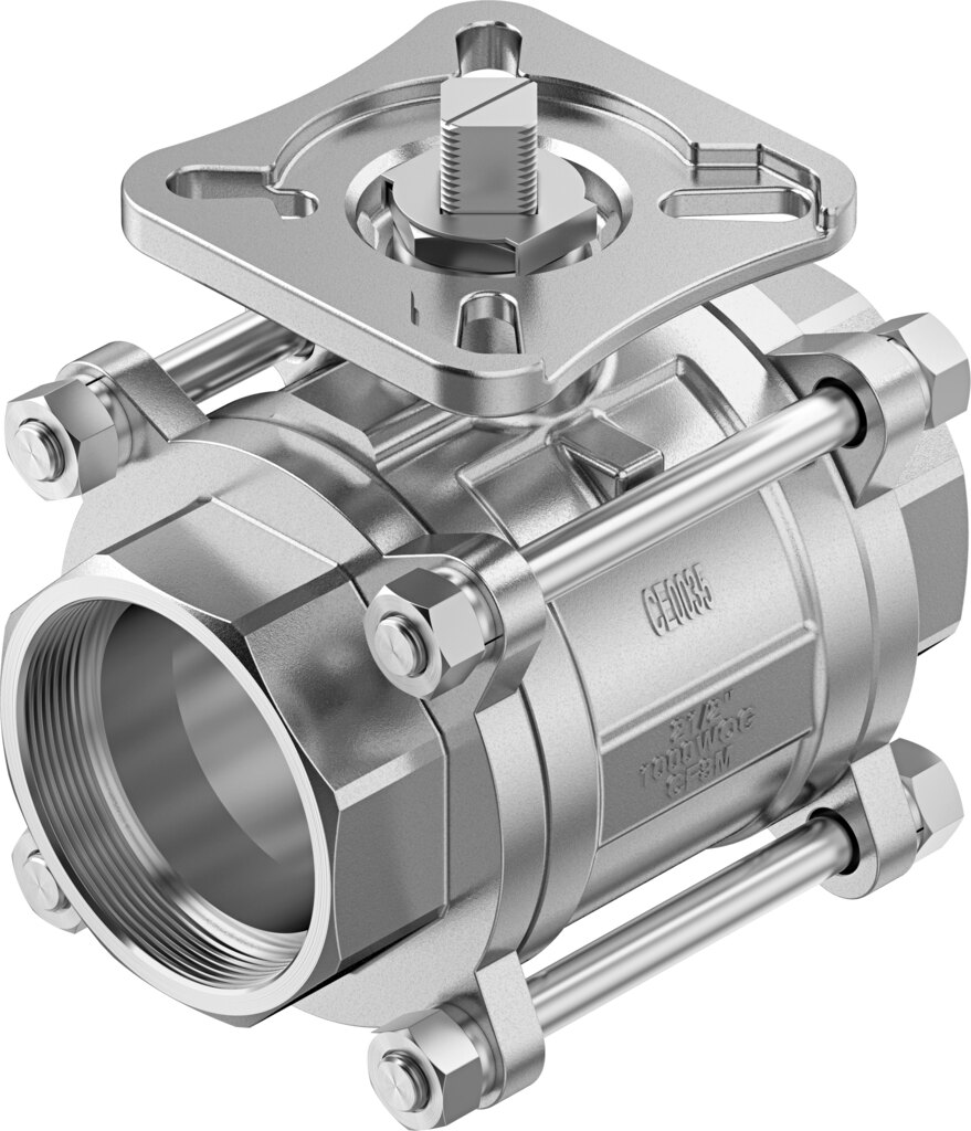 Kugelhahn VZBE-21/2-WA-63-T-2-F0710-V15V15 - Festo 8089046